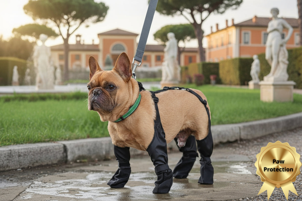 The "Happy Paws" All-Weather Dog Boots (Waterproof & Adjustable)