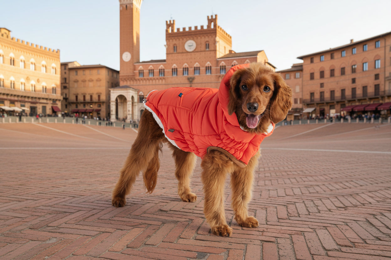AmberGlow Thermal Parka – Keeping Their Inner Fire Warm in the Cold