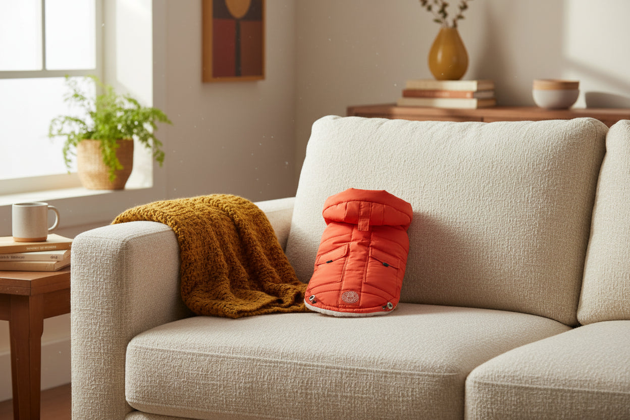AmberGlow Thermal Parka – Keeping Their Inner Fire Warm in the Cold
