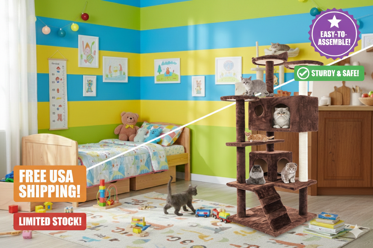 ZenHeights Eco-Friendly Climbing Tower – Because Their Joy is Your Peace of Mind