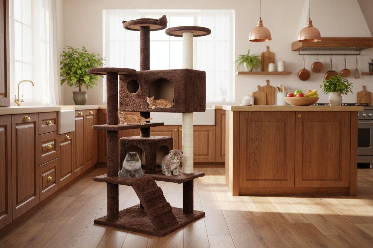 ZenHeights Eco-Friendly Climbing Tower – Because Their Joy is Your Peace of Mind