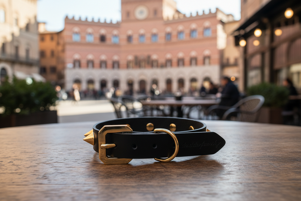 Golden Bonds & Midnight Leather: Elegance That Boldly Defines Their Presence