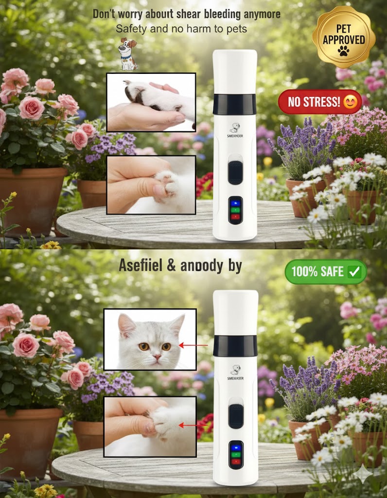 verTrust™ USB Pet Nail Care – Advanced Protection for Your Brave Companion